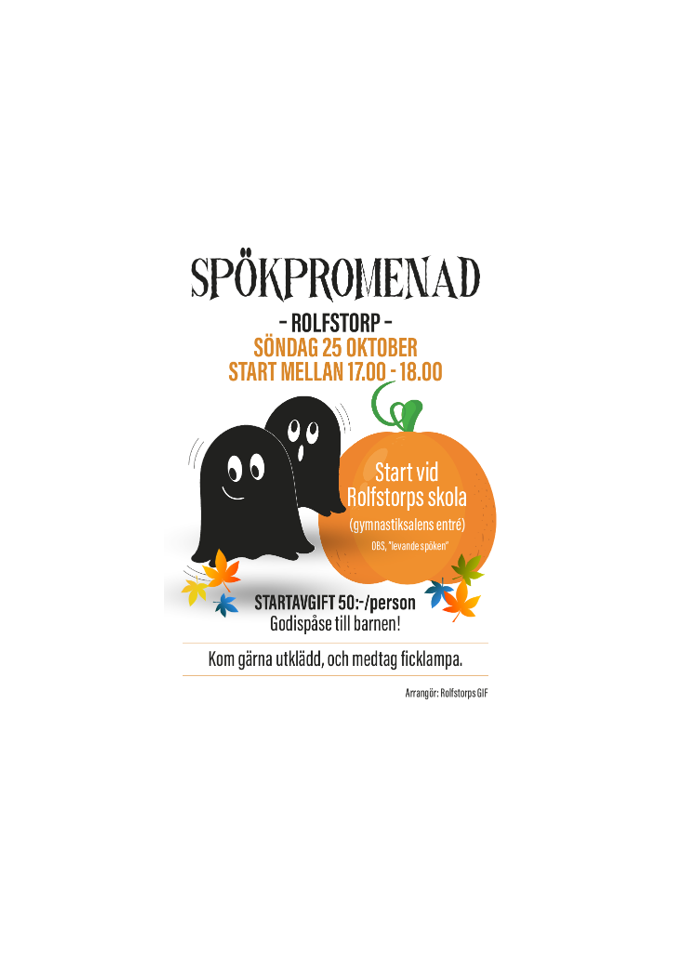 Spökpromenad 2026