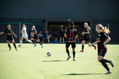 Matchrapport från damerna