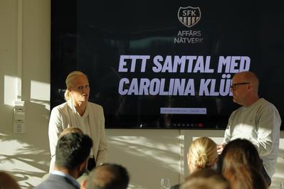 Fullsatt när Carolina Klüft besökte SFK Affärsnätverk