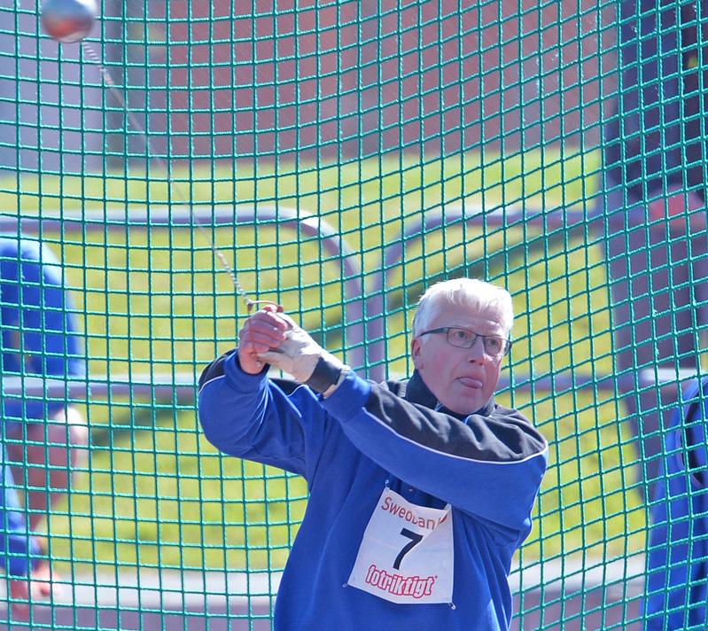 Evert sjua på veteran-EM