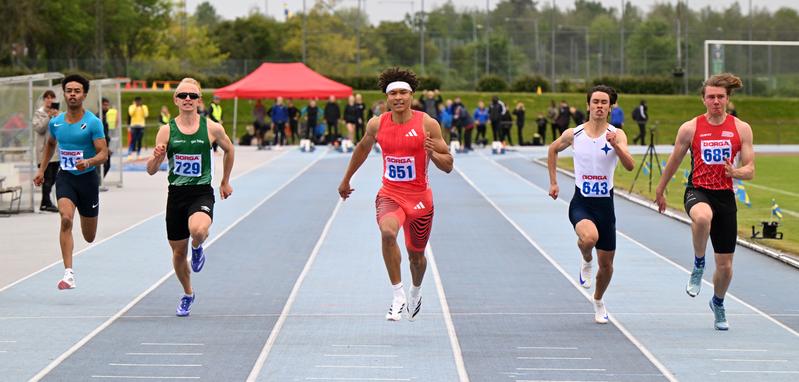 Perfekta förhållande på SkaraRacet - innan regnet