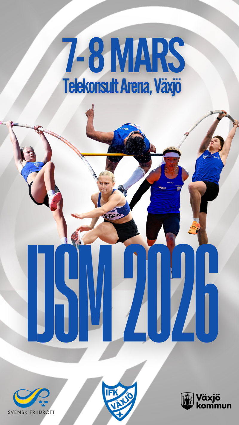 Junior-SM inomhus till helgen