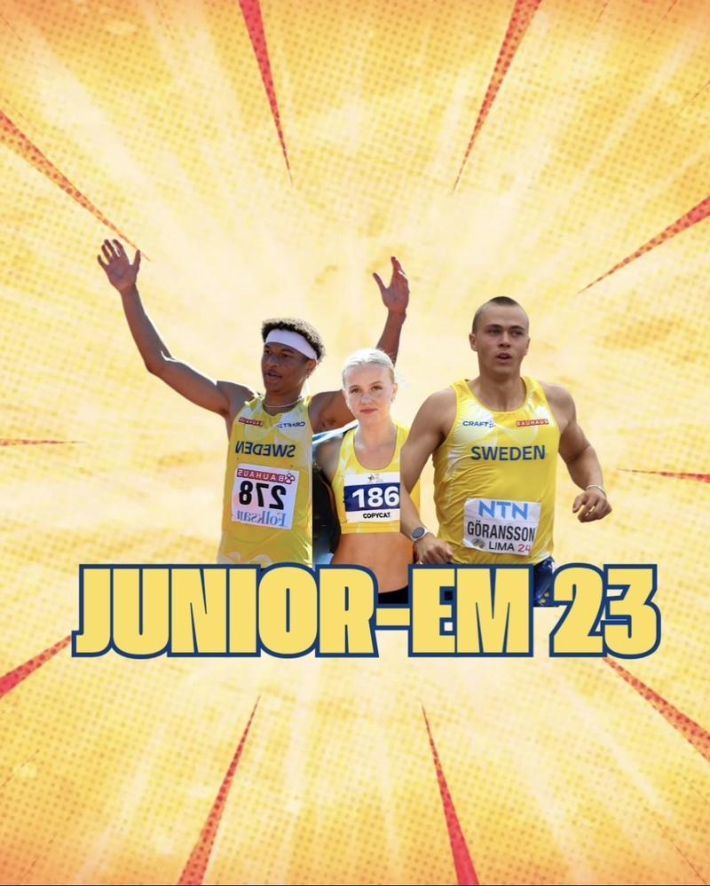 Tre uttagna till Junior-EM 23 i Bergen