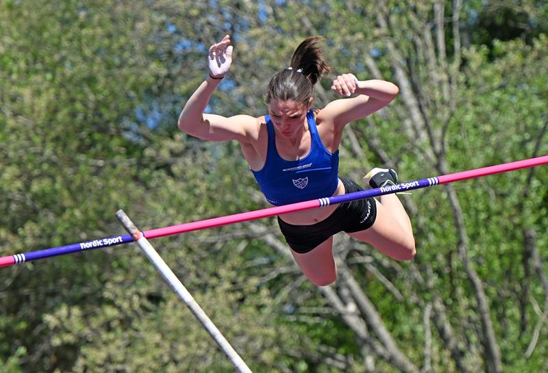 Sandra rekordhoppade